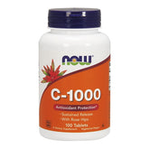 Vitamin C - 1000 med nype og bioflavonoider 100 tabl. NÅ MATVARE